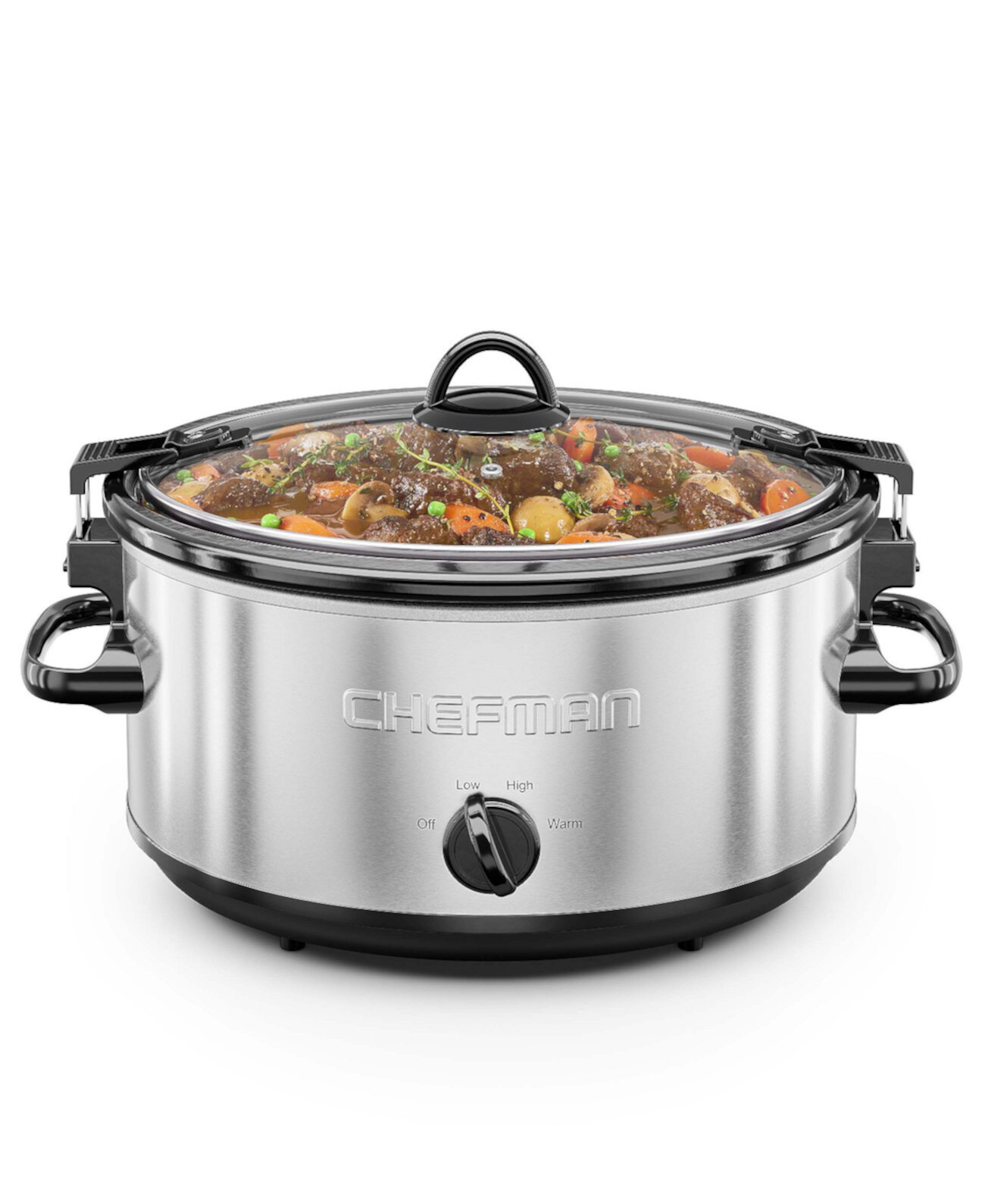 6 Quart Slow Cooker With Locking Lid CHEFMAN