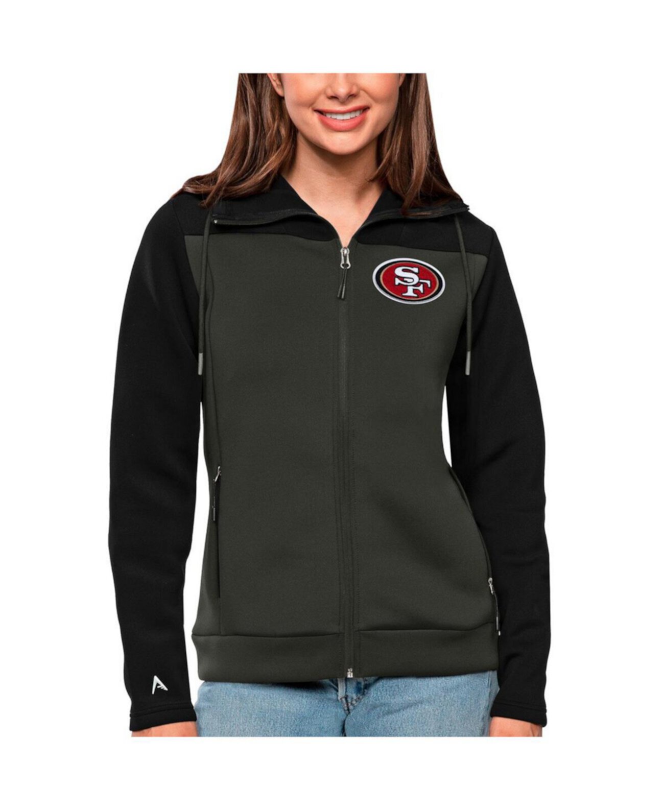 Женская Повседневная куртка Antigua San Francisco 49ers Protect Full-Zip Antigua