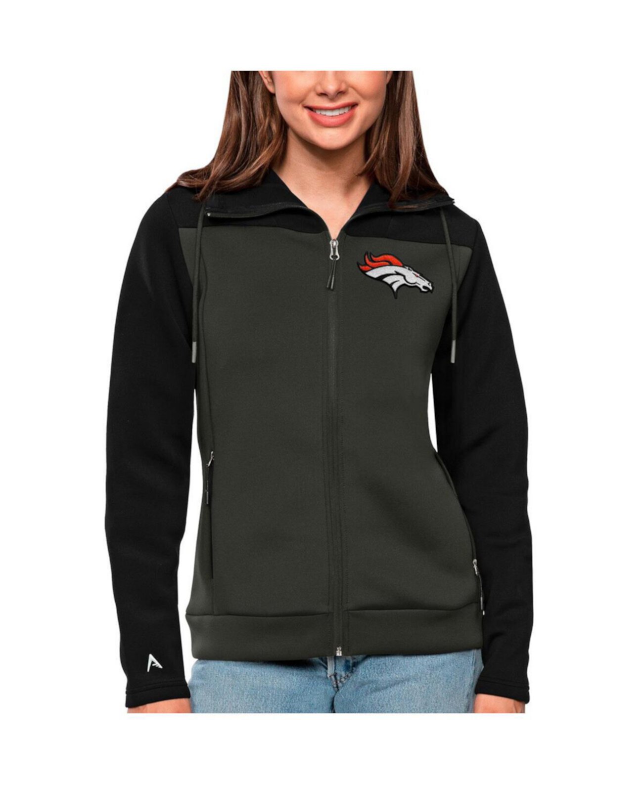 Женская Повседневная куртка Antigua Denver Broncos Protect Full-Zip Antigua