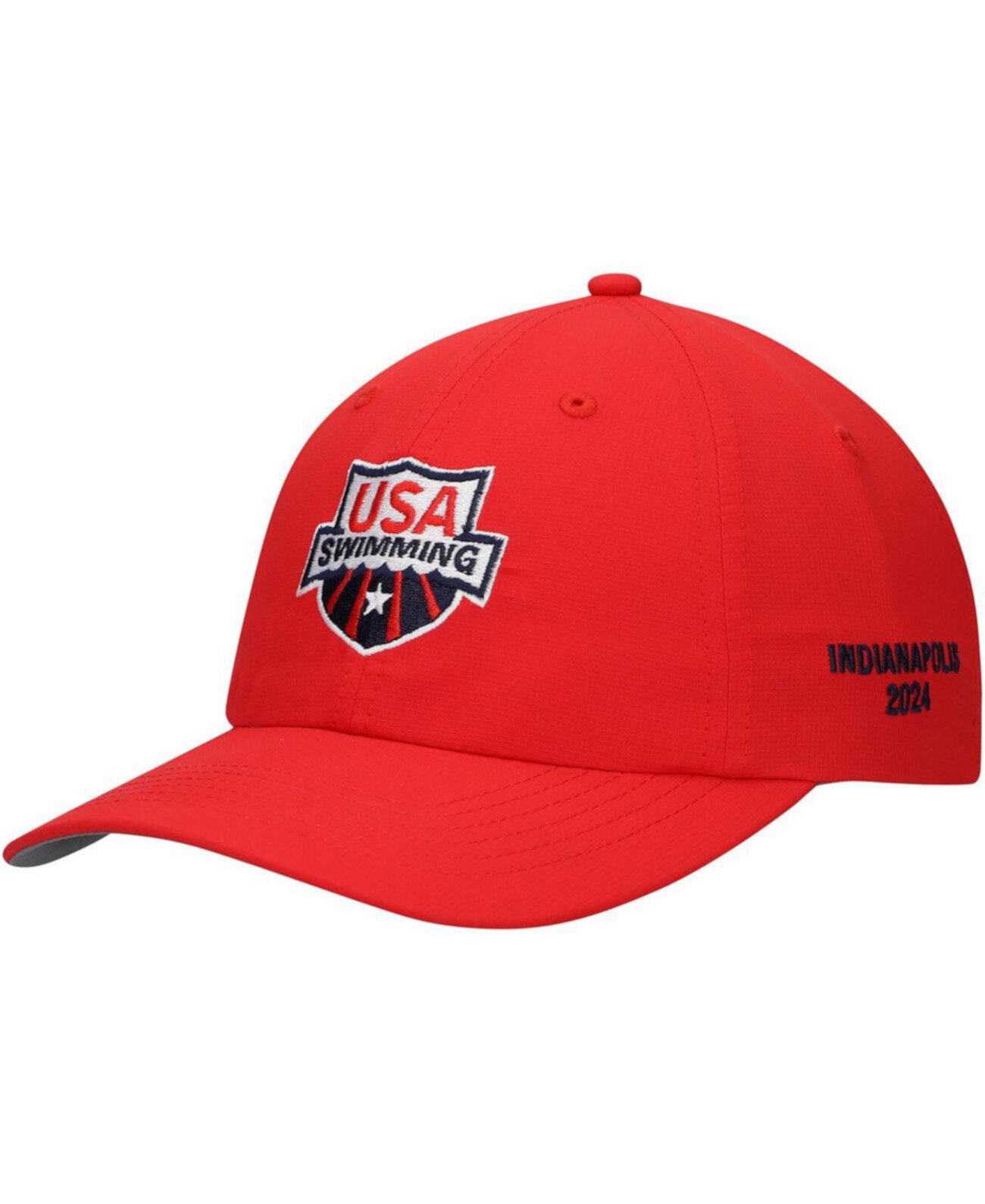 Men's Red USA Swimming 2024 Olympic Trials The Original Adjustable Hat Imperial