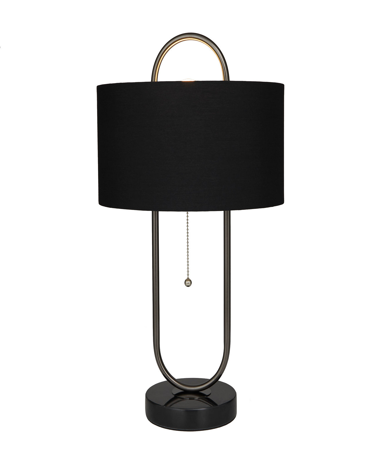 20" Metal Oval Shaped Accent Lamp Rosemary Lane