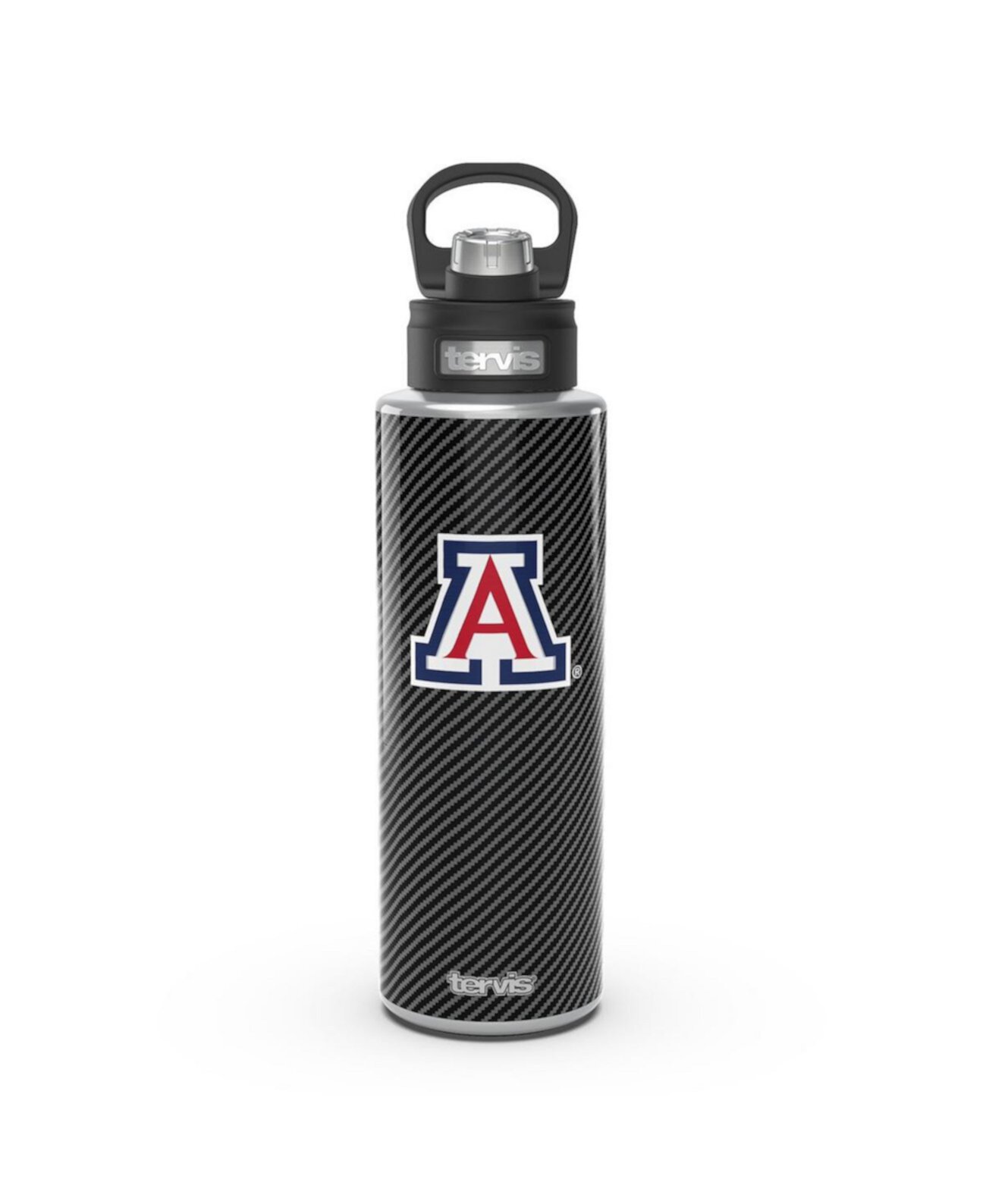 Arizona Wildcats 40oz. Carbon Fiber Wide Mouth Water Bottle Tervis