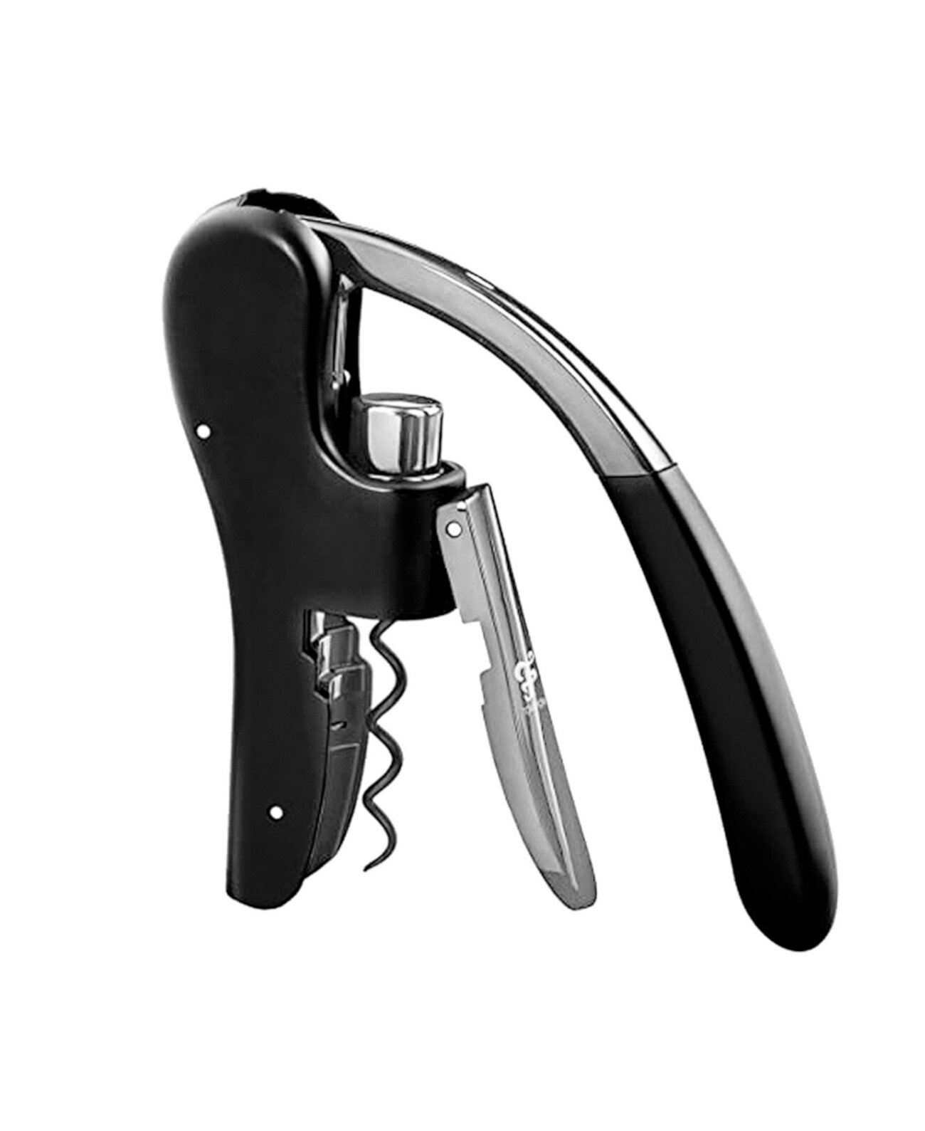 Lever Action SS Corkscrew Wine Bottle Opener Oggi