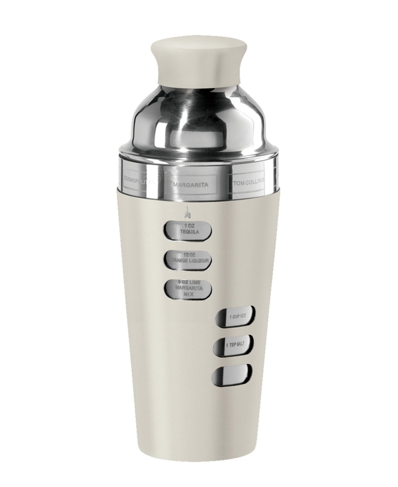 Dial A Drink 23oz Stainless Steel Cocktail Shaker Oggi