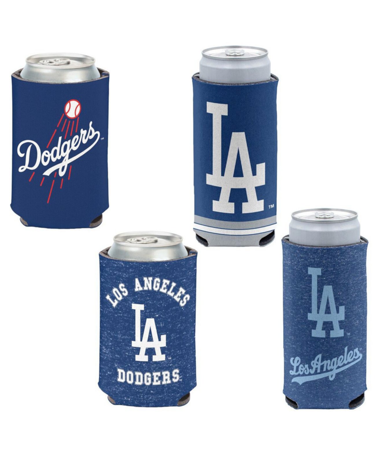 Los Angeles Dodgers 12oz. Can Cooler 4-Pack Set Wincraft