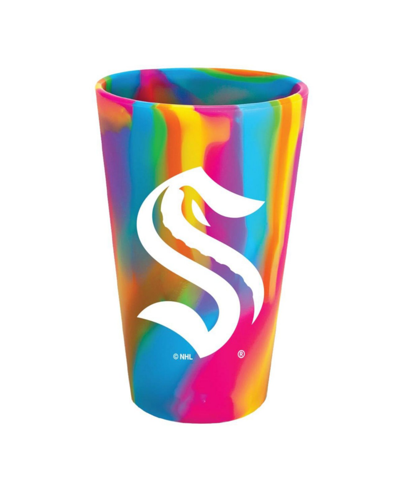 Seattle Kraken 16oz. Fashion Silicone Pint Glass Wincraft