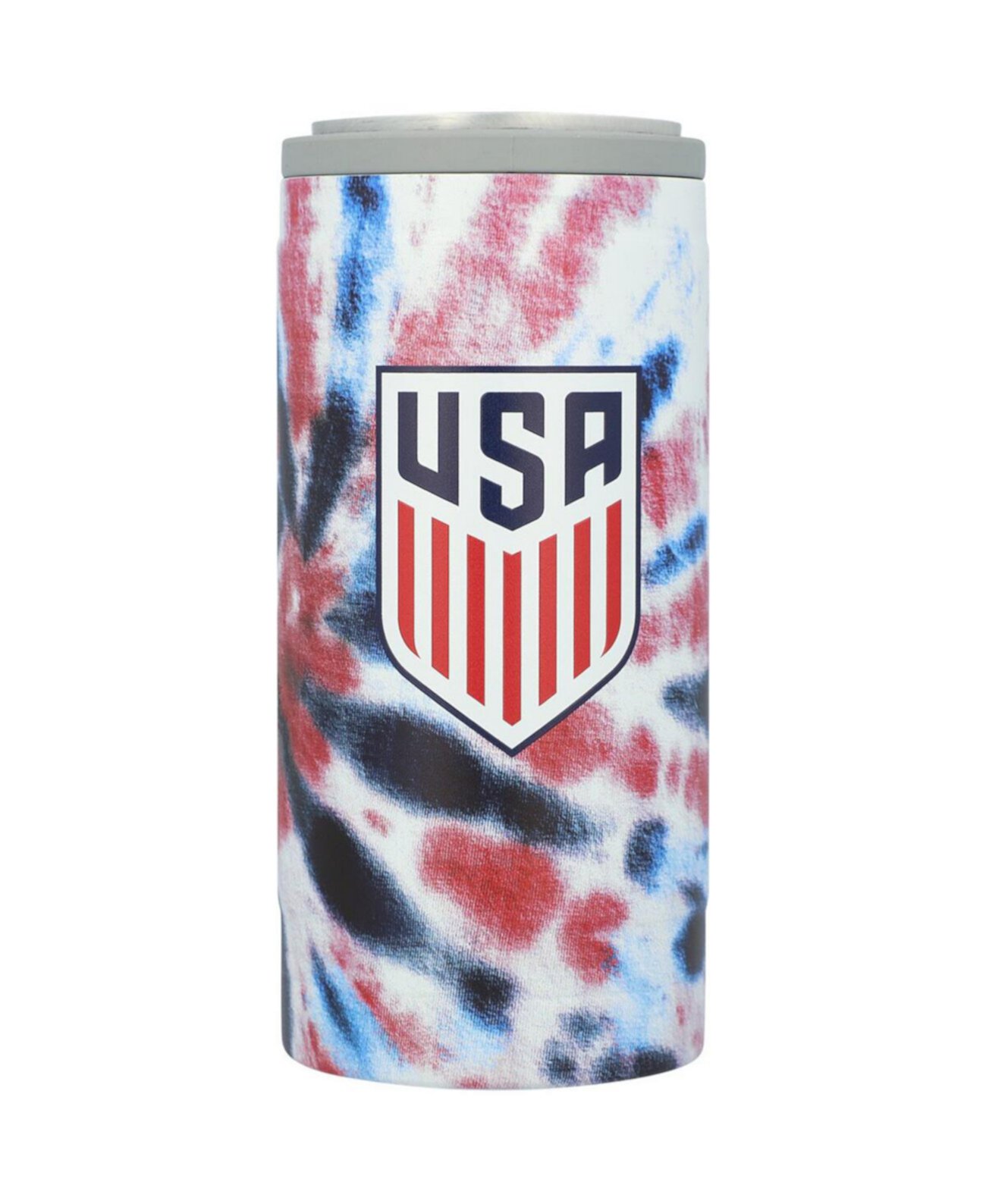 USMNT 12oz. Tie Dye Slim Can Cooler Logo Brand