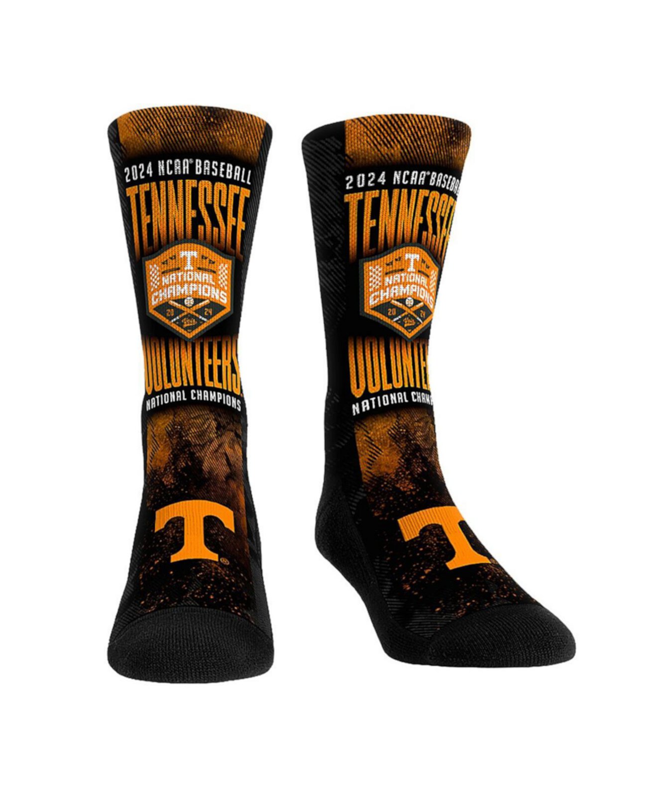  Носки Rock 'Em Tennessee Volunteers 2024 NCAA Men's Baseball College World Series Champions Rock 'Em