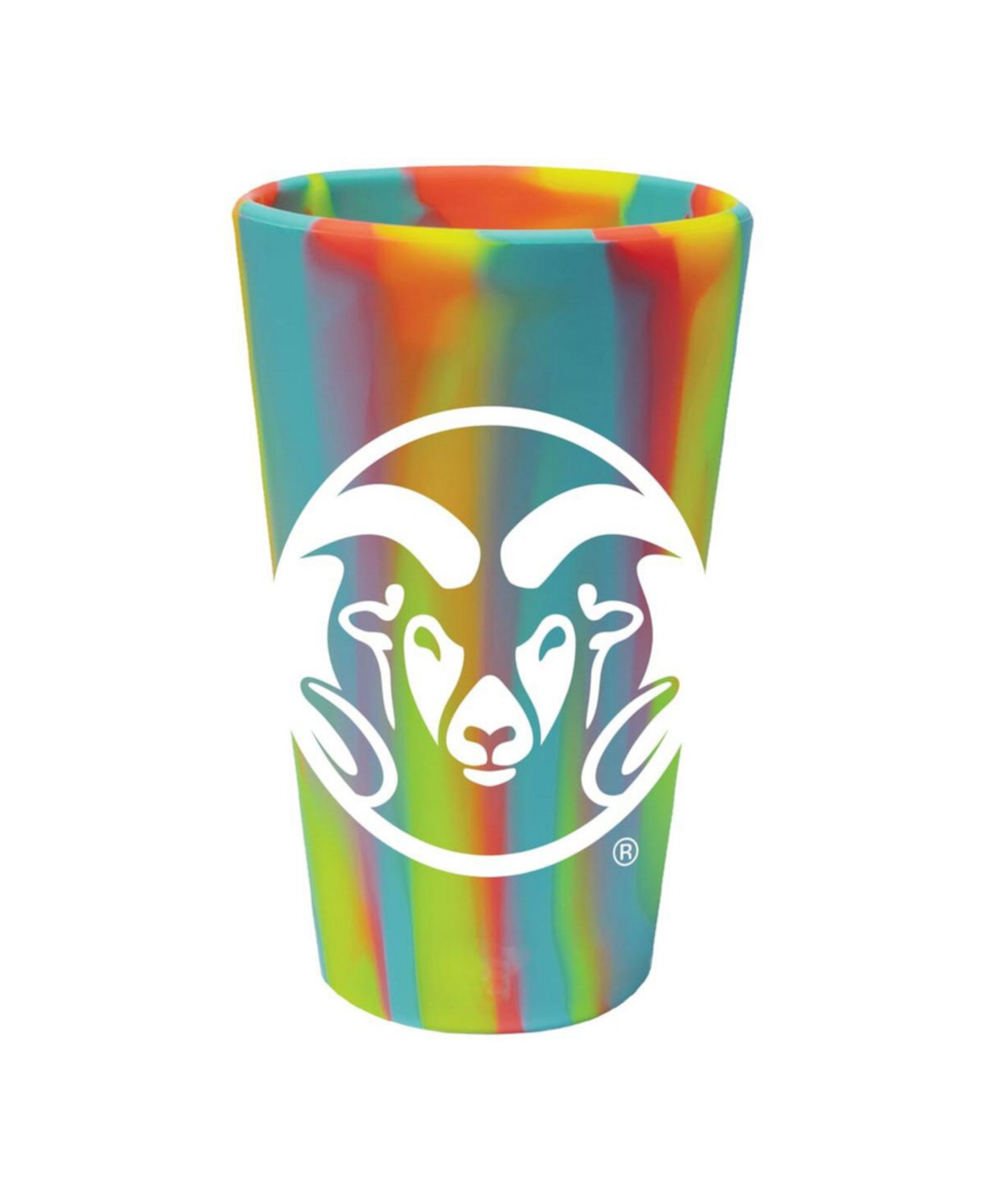 Colorado State Rams 16oz. Fashion Silicone Pint Glass Wincraft