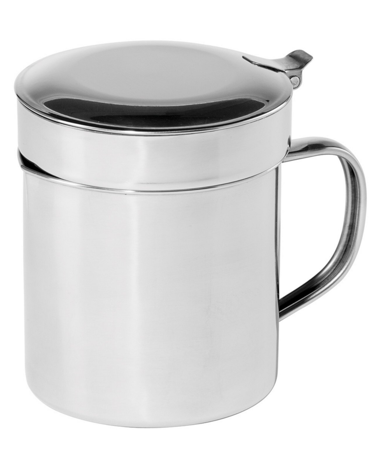 1 Qt Stainless Steel Grease Container w/Handle and Removable Strainer Oggi