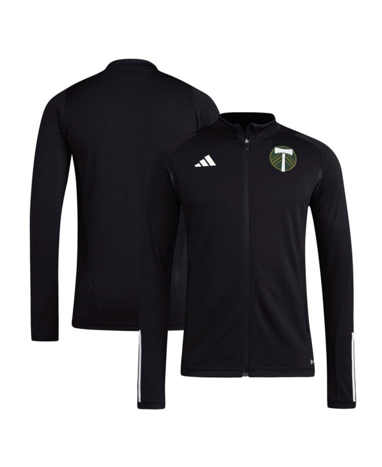 Мужская легкая куртка adidas Portland Timbers 2023 с молнией и технологией AEROREADY Adidas