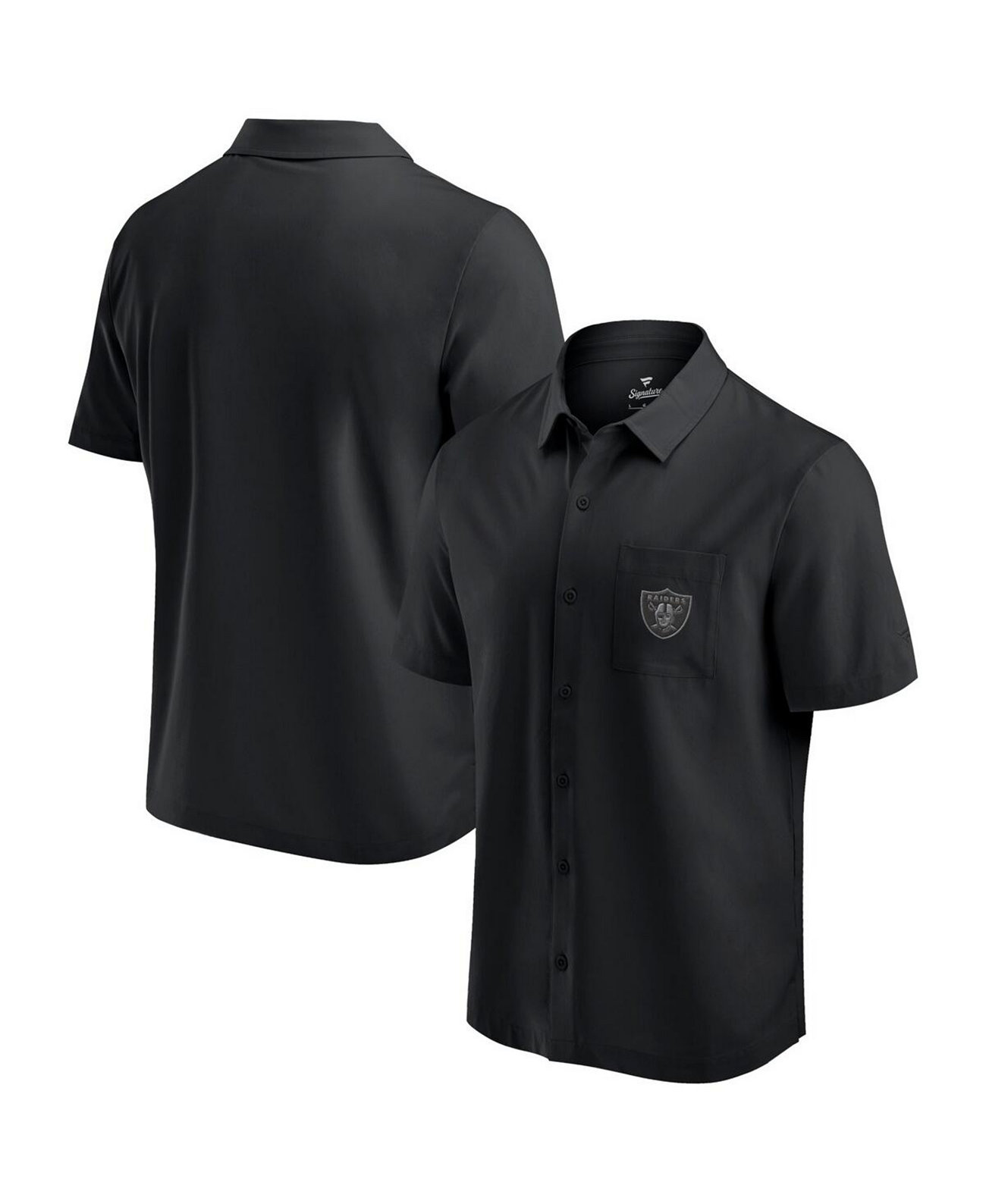 Мужская Джерси Fanatics Las Vegas Raiders Button-Up Fanatics