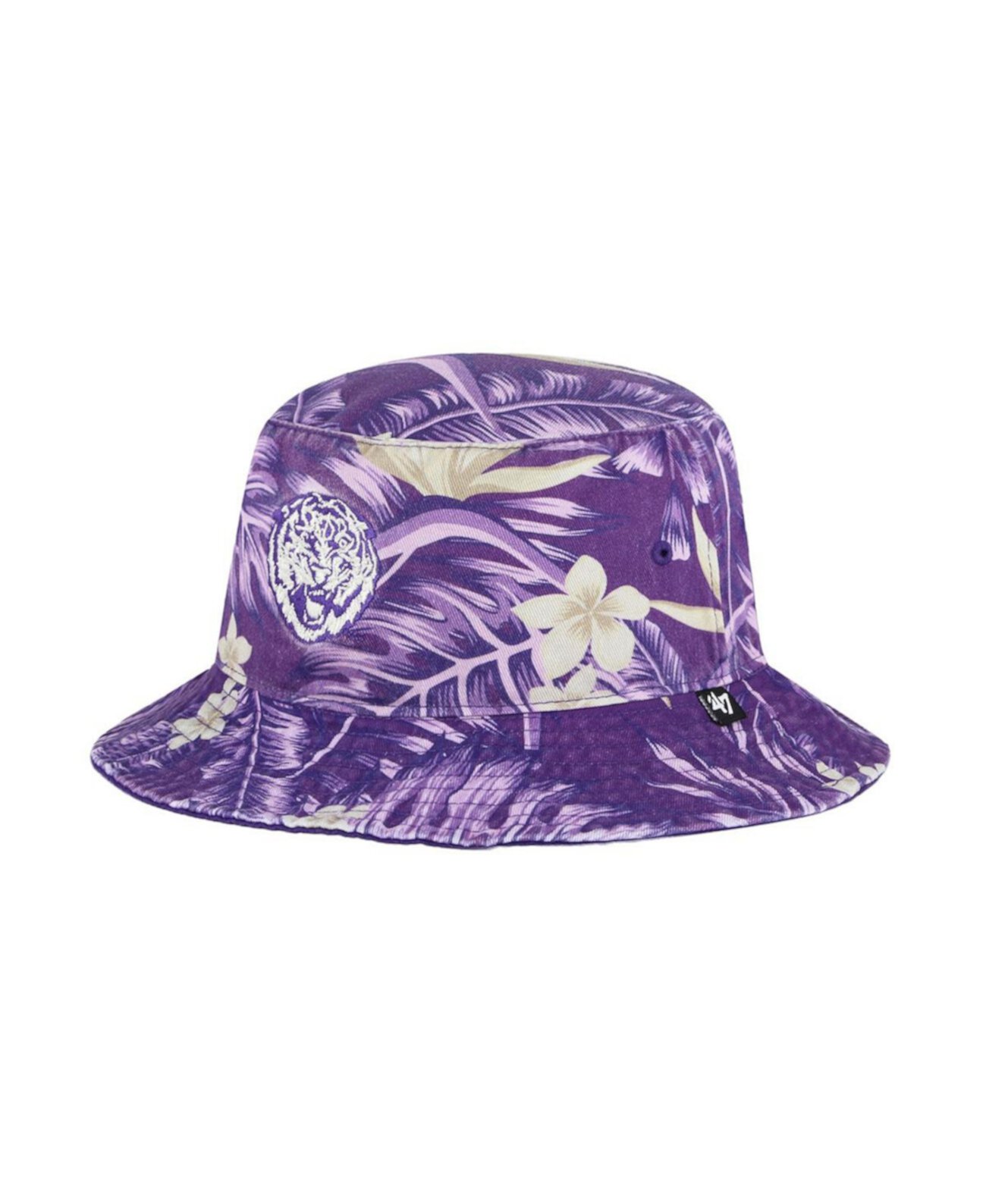 Men's Purple LSU Tigers Tropicalia Bucket Hat '47 Brand