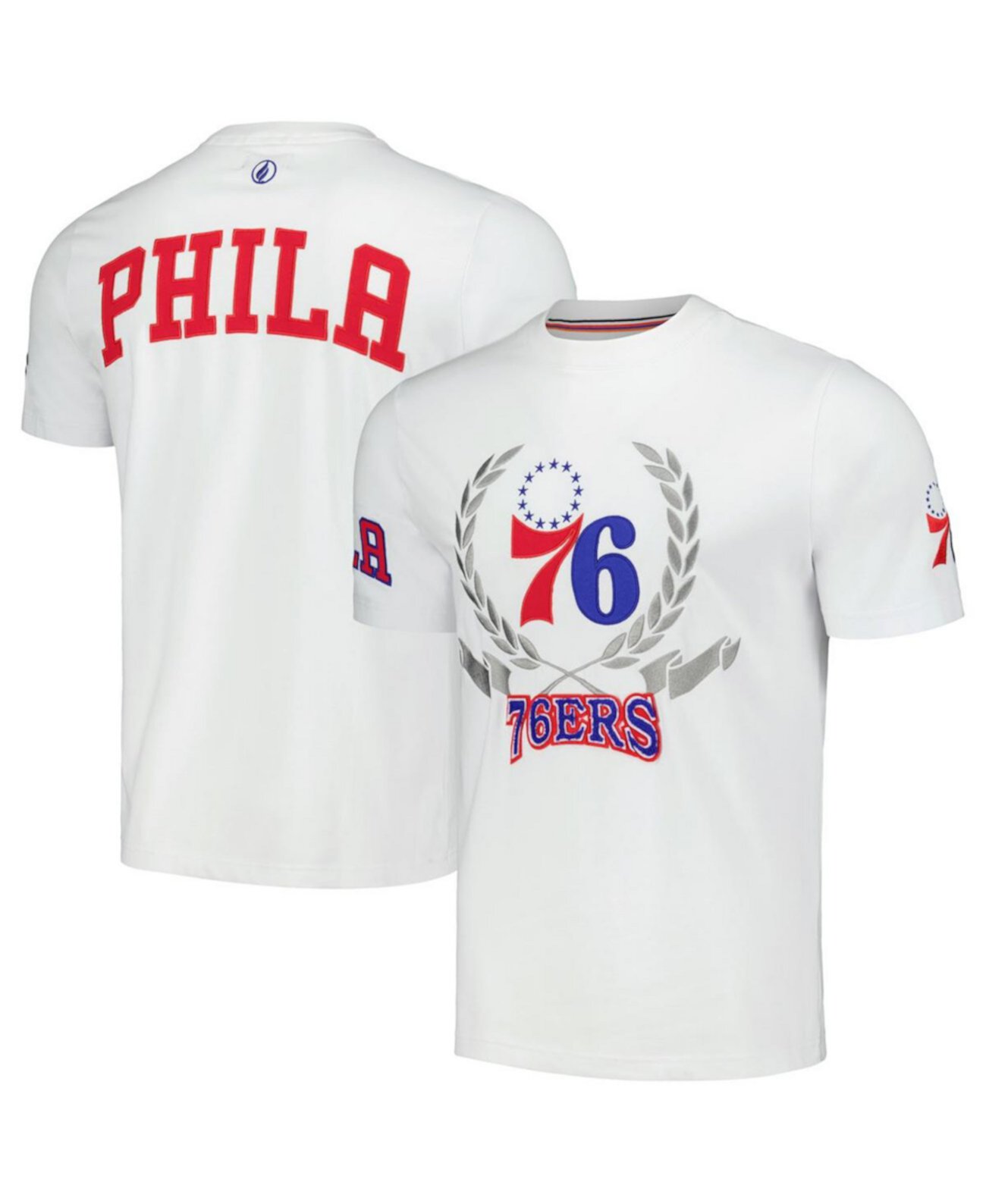  Джерси FISLL Белая Футболка Philadelphia 76ers Heritage Crest FISLL