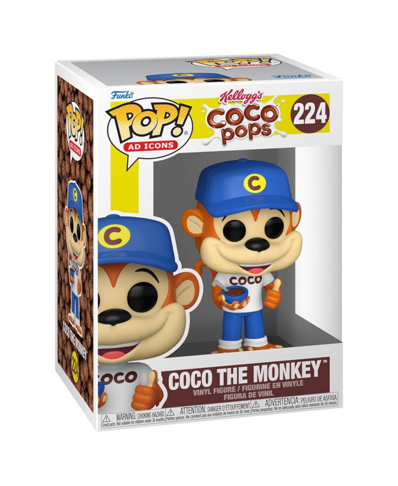 Kellogg's Coco the Monkey Pop Figurine Funko