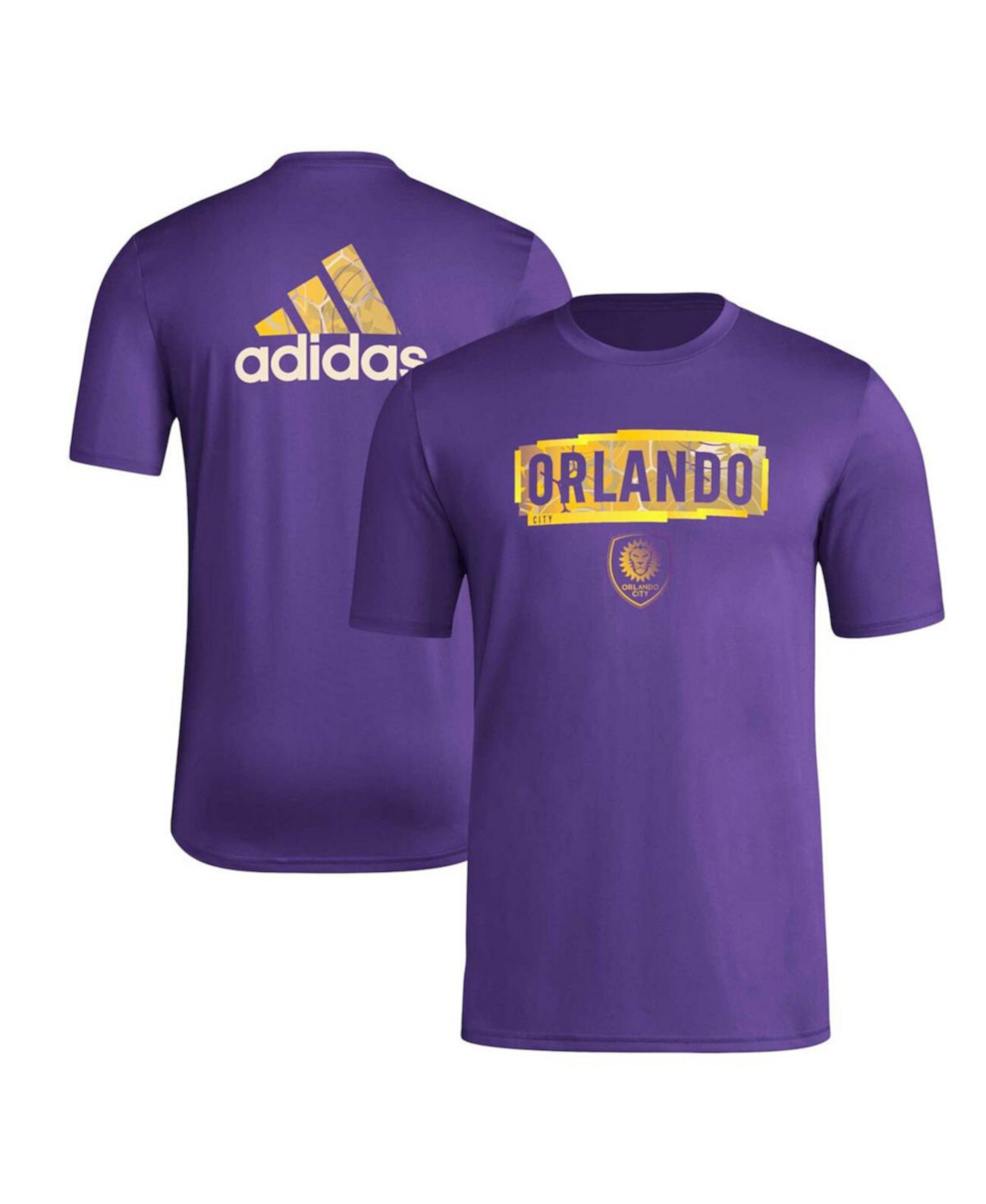 Men's Purple Orlando City SC Local Pop AEROREADY T-Shirt Adidas