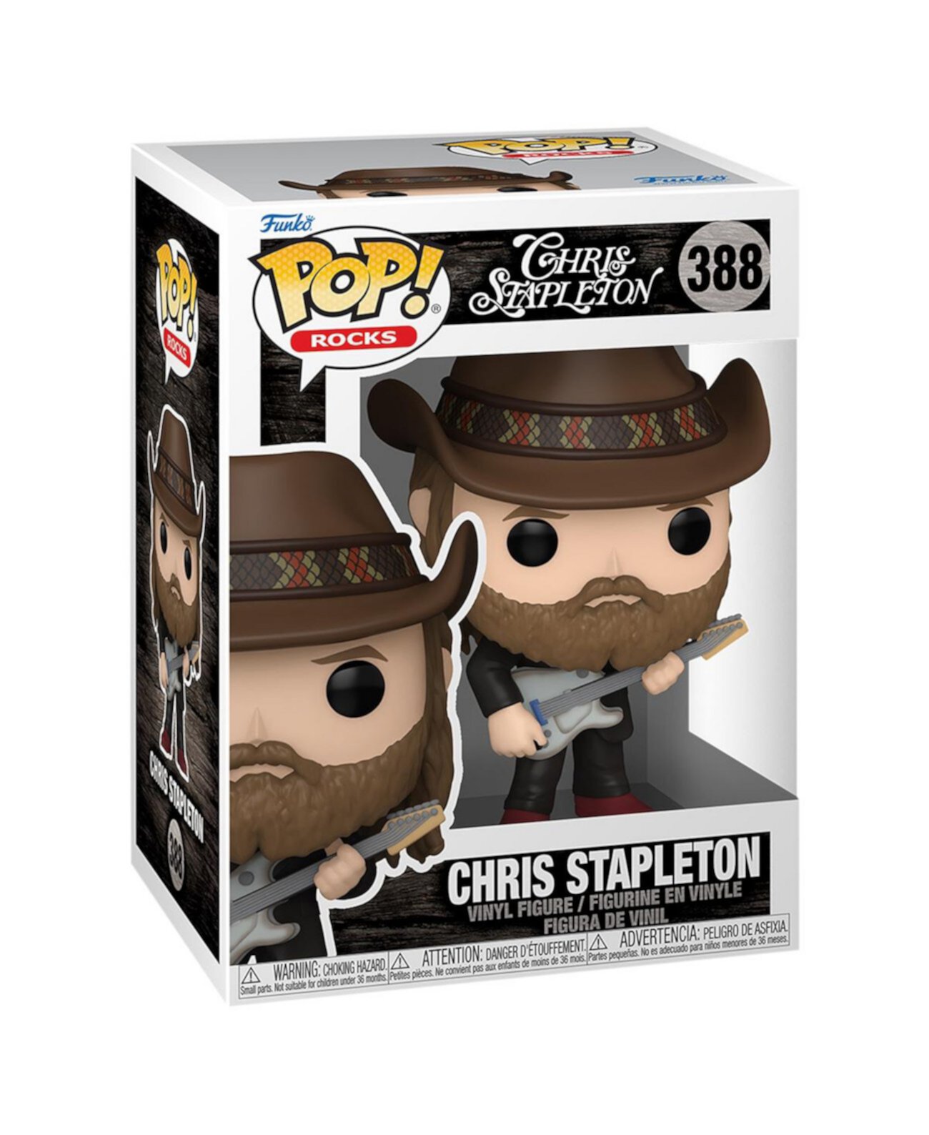 Chris Stapleton 388 Funko Pop Rocks Vinyl Figure Funko