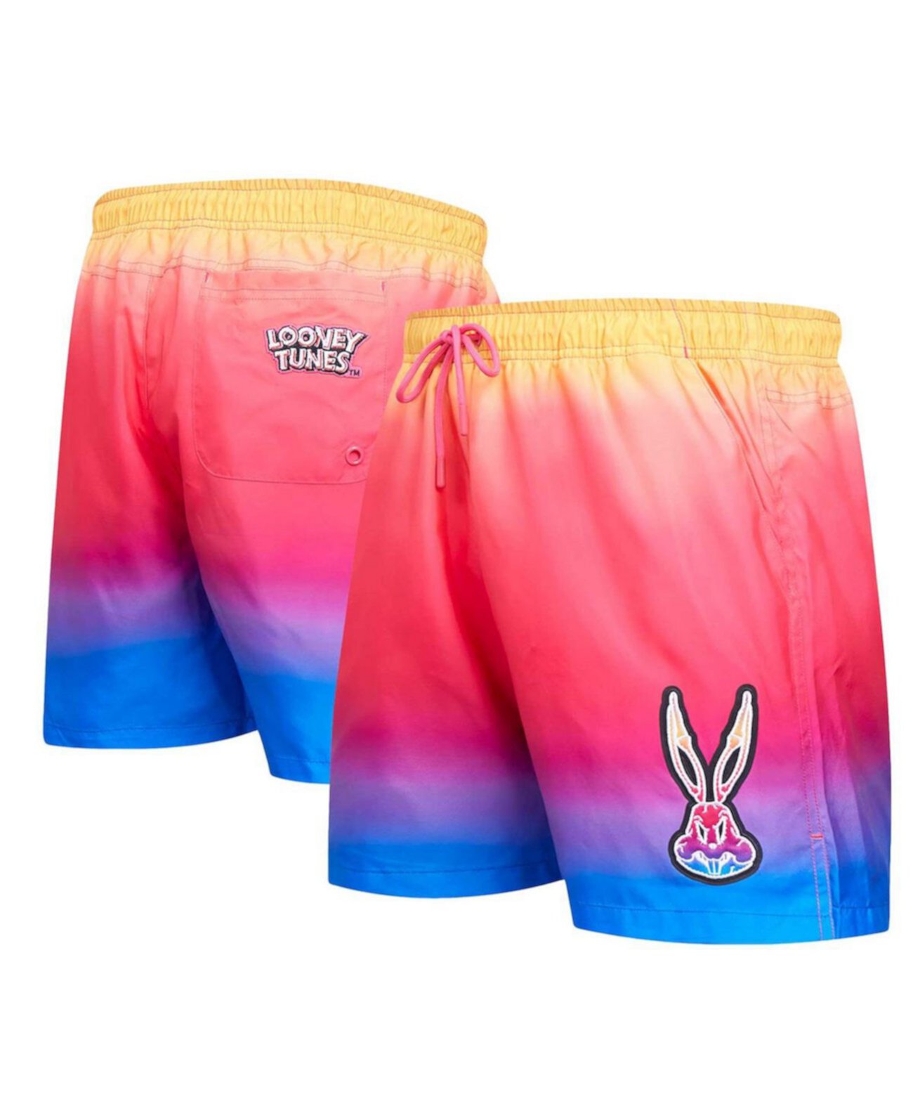 Men's Pink Looney Tunes Bugs Bunny Acid Colors Shorts Freeze Max