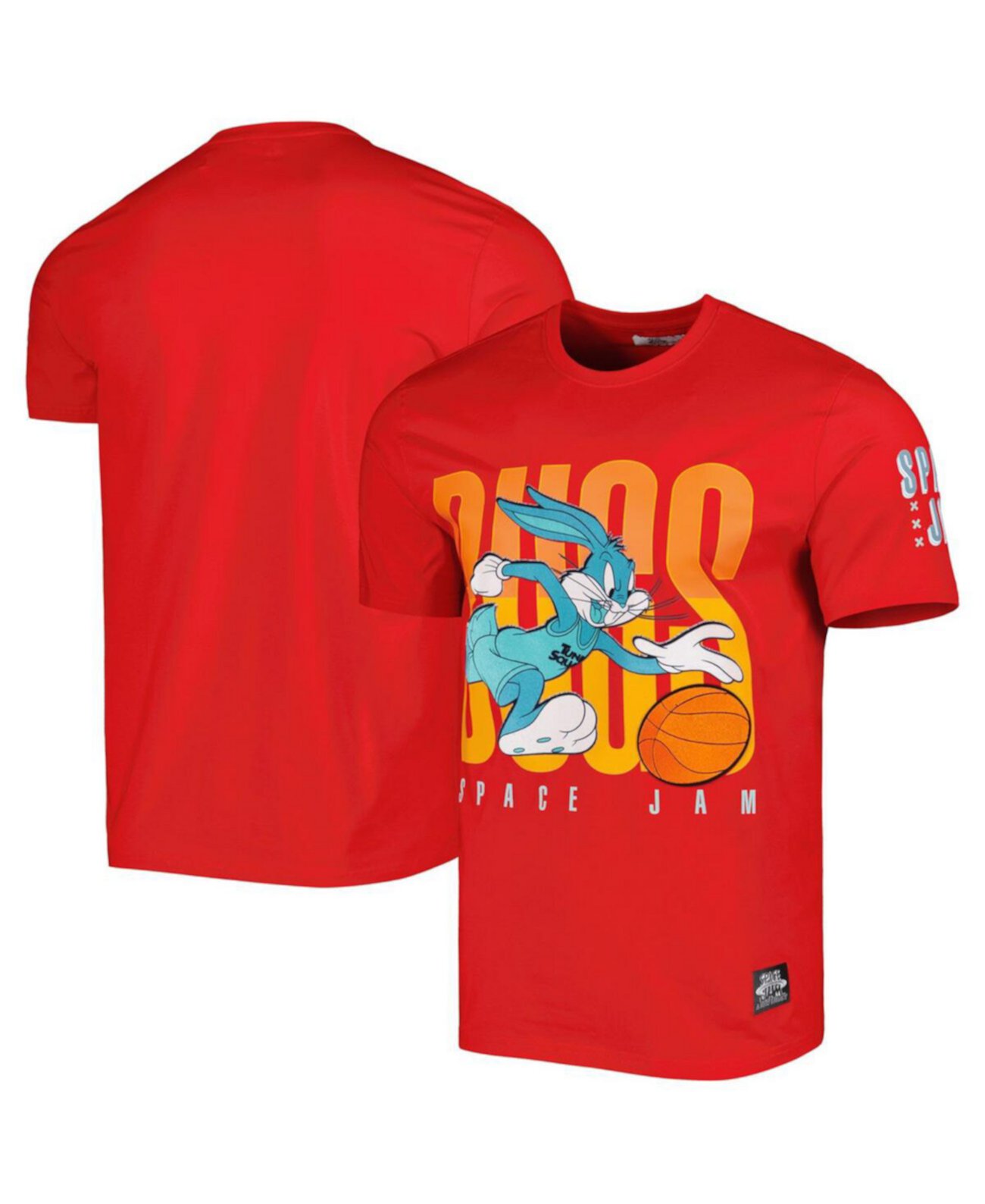 Men's and Women's Red Space Jam: A New Legacy Bugs Bunny Basketball T-Shirt Freeze Max