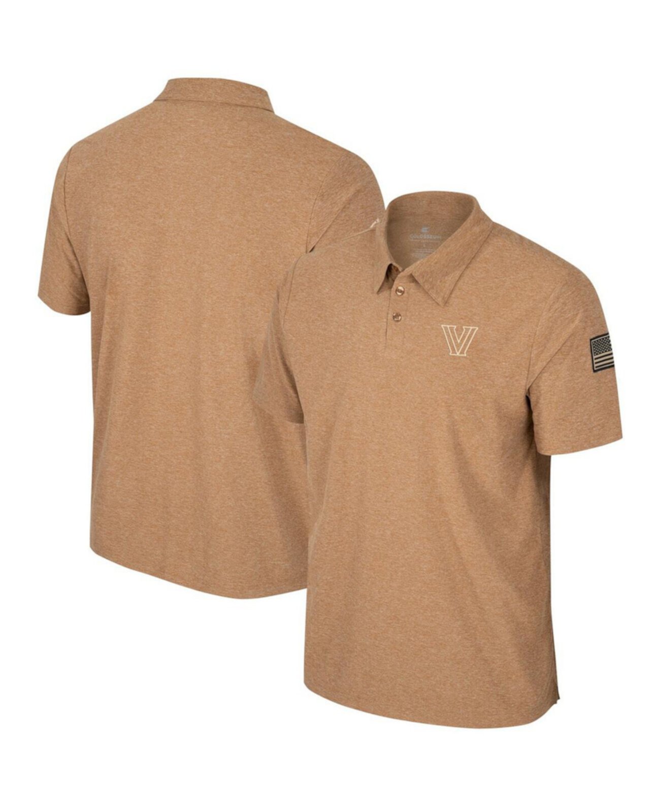 Men's Khaki Florida State Seminoles OHT Appreciation Cloud Jersey Desert Polo Shirt Colosseum