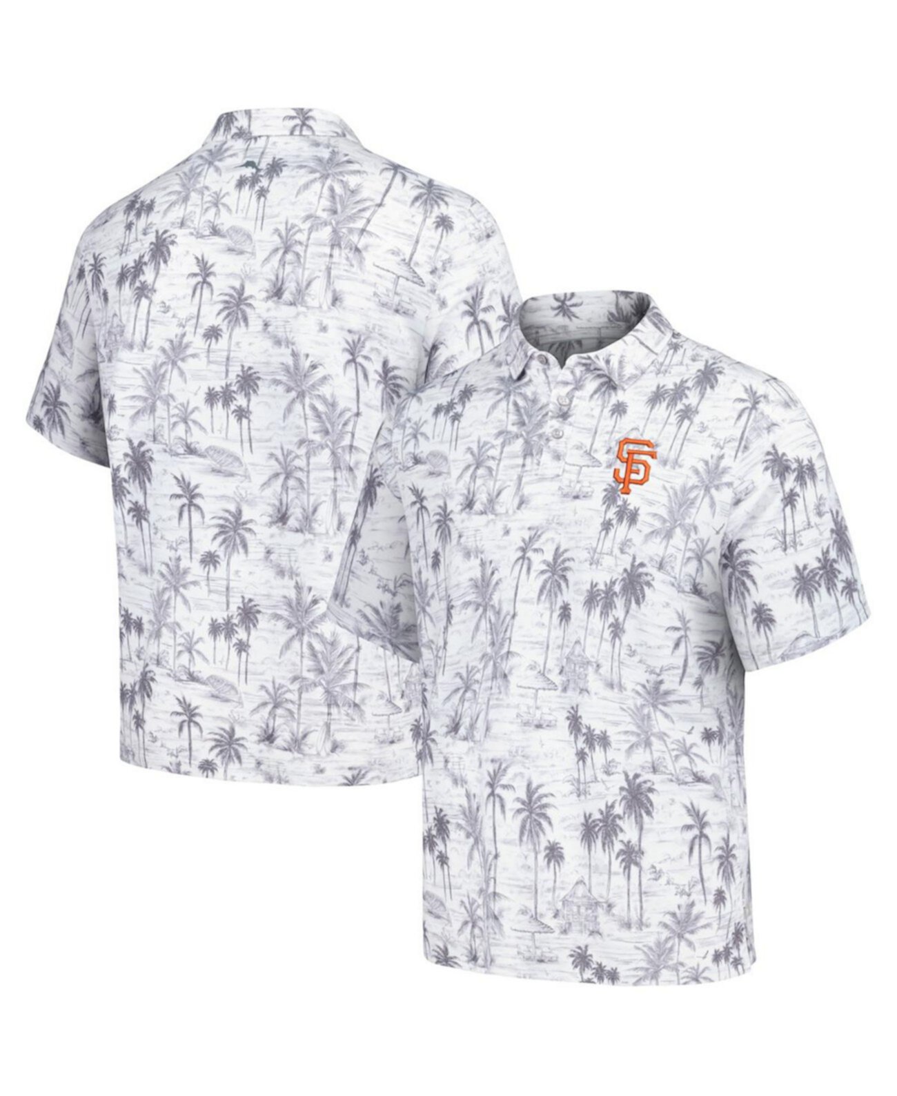 Мужское Поло рубашки Tommy Bahama San Francisco Giants Sport Cabana Shores IslandZone Tri-Blend Tommy Bahama