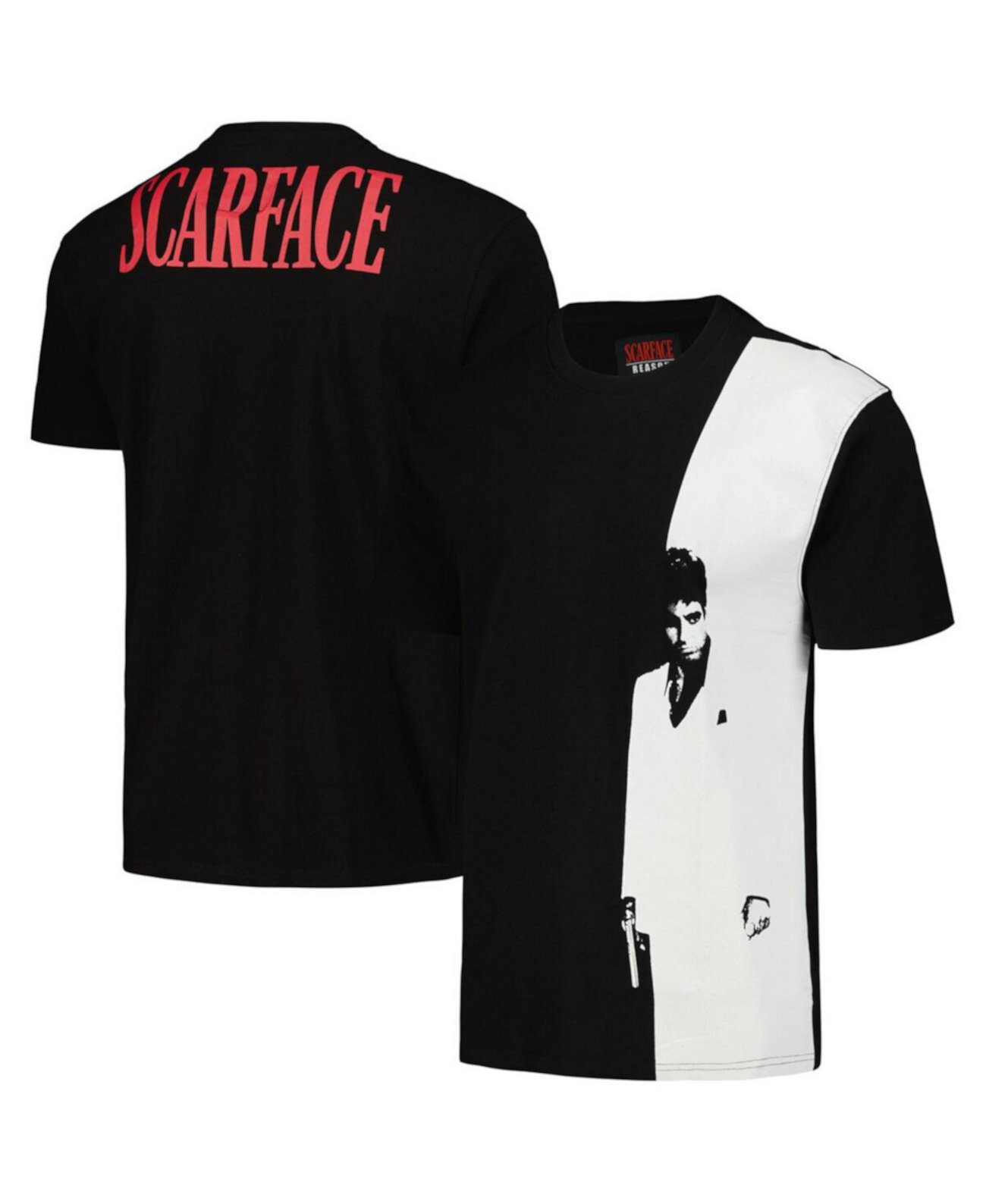 Men's and Women's Black Scarface Cover Art T-Shirt Reason