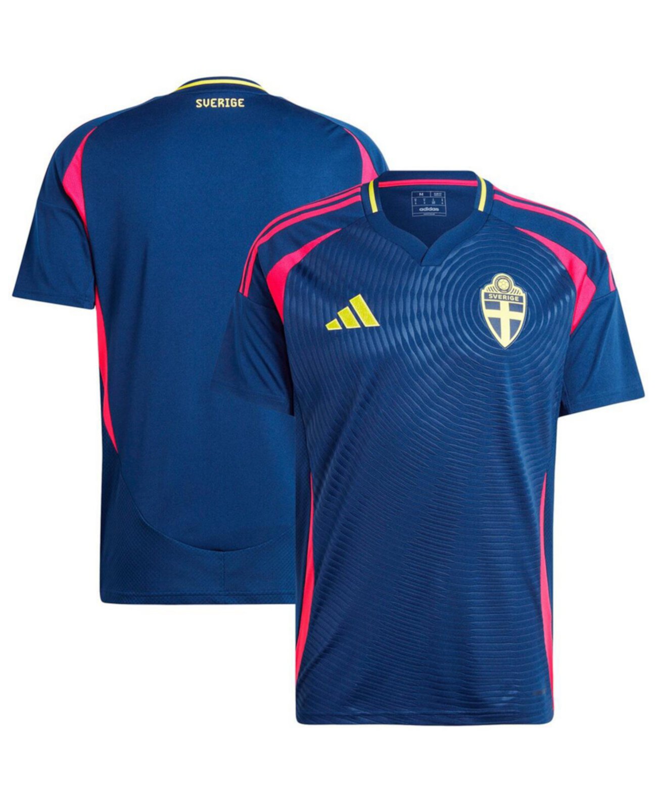Men's Navy Sweden National Team 2024 Away Replica Jersey Adidas