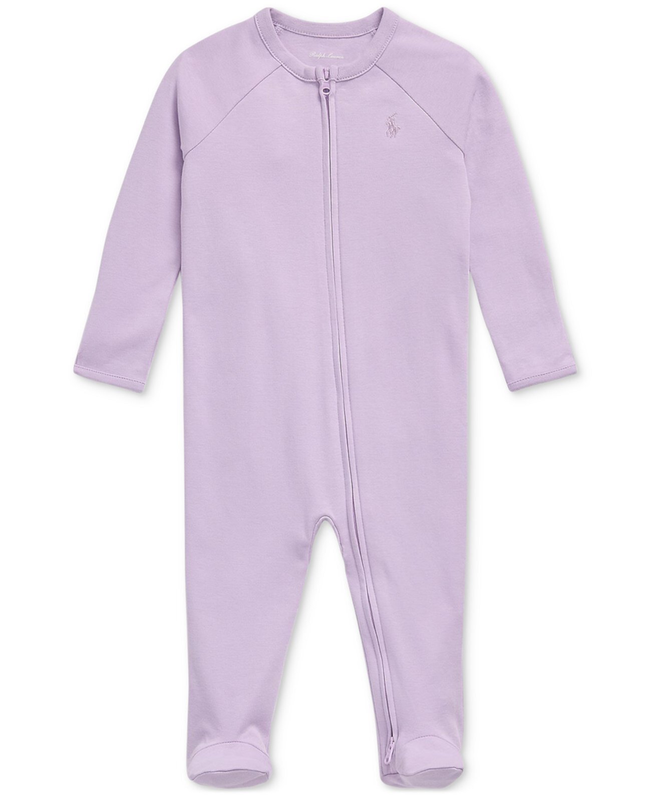 Ромпер Polo Ralph Lauren Для девочек Baby Girls Cotton Interlock Footed Coverall Polo Ralph Lauren