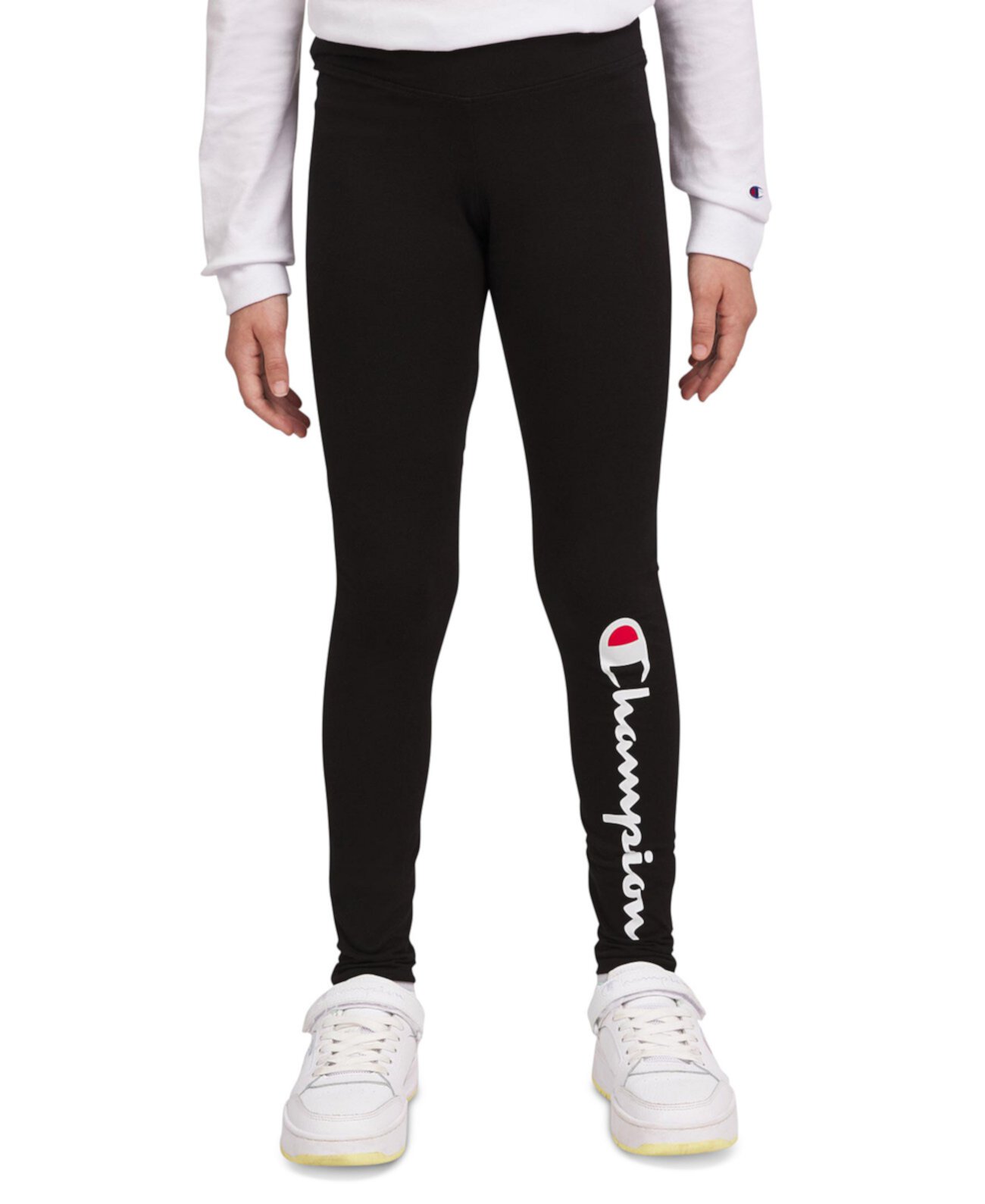 Спортивные брюки Champion Для девочек Big Girls Logo Leggings Champion