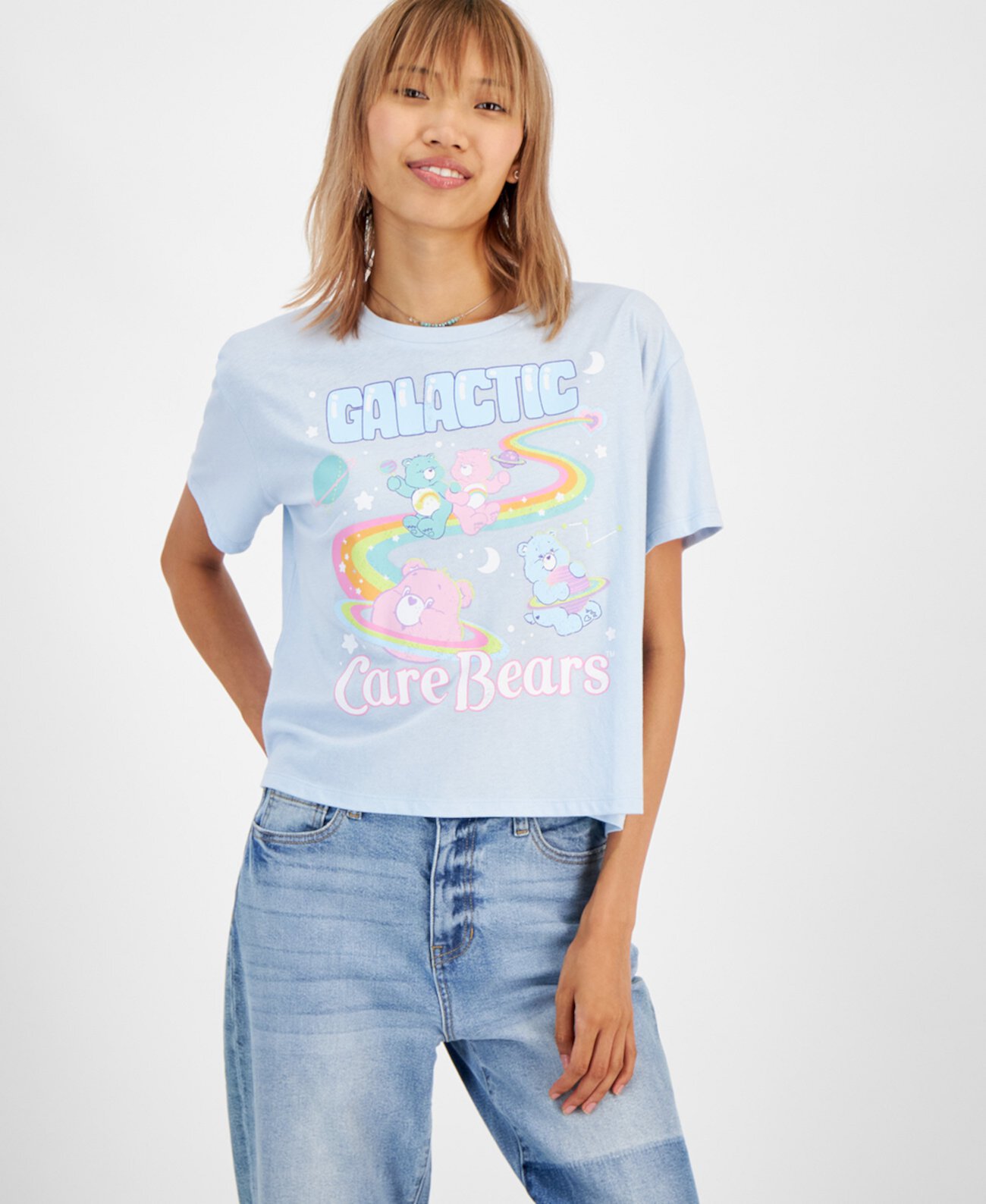 Juniors' Care Bears Galactic Graphic T-Shirt Grayson Threads, The Label