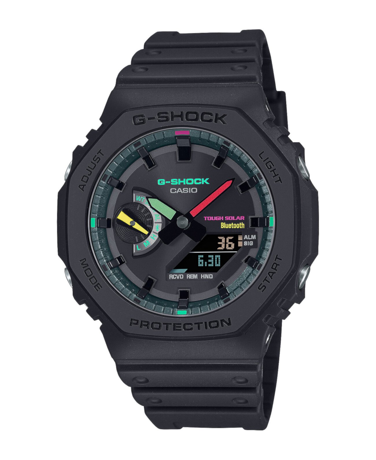 Смарт часы G-Shock Mens Analog Digital Black Resin, 48.5mm G-Shock