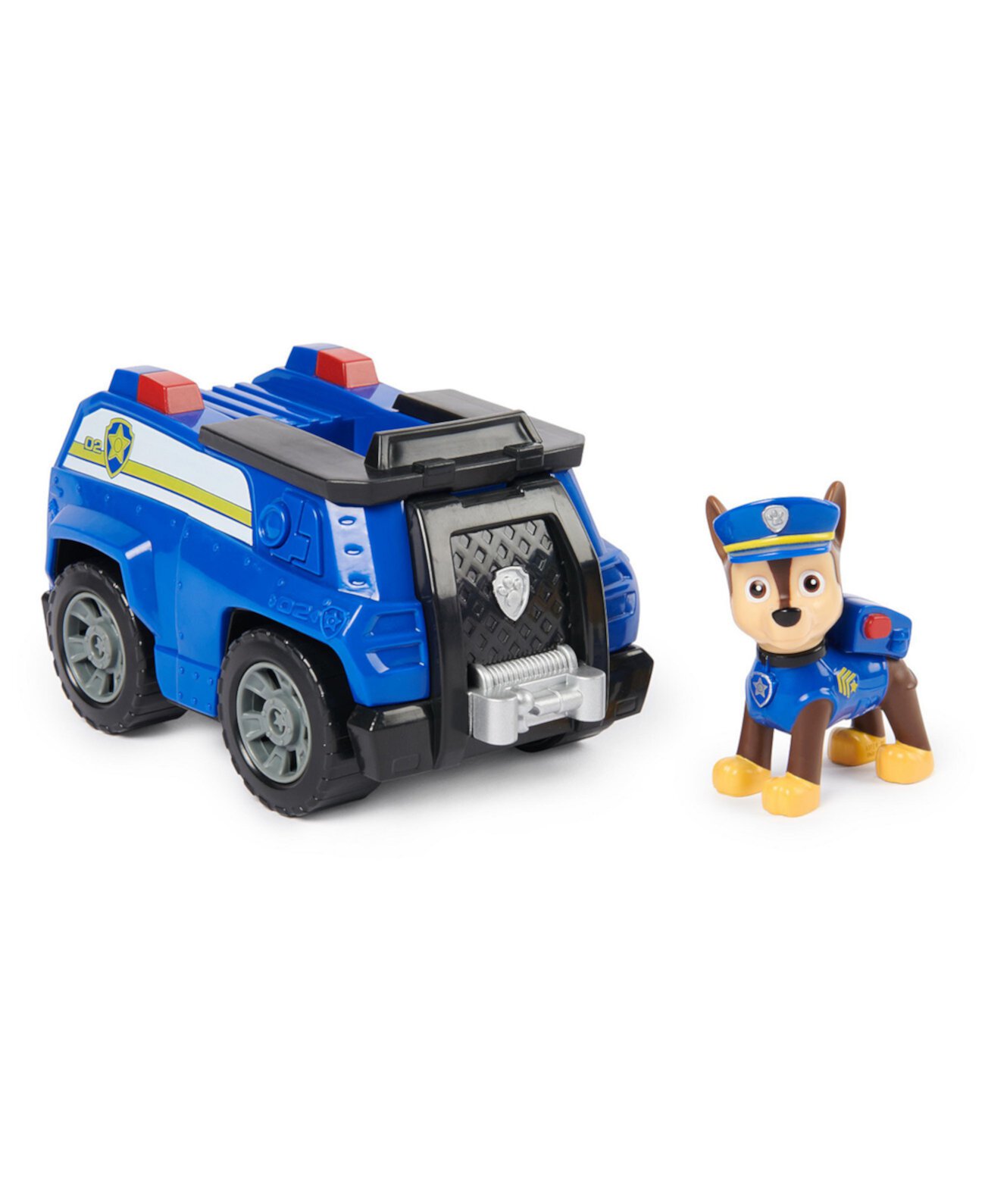 Chase's Patrol Cruiser, Toy Car with Collectible Action Figure, Minded Kids Toys for Boys Girls Ages 3 and Up Paw Patrol