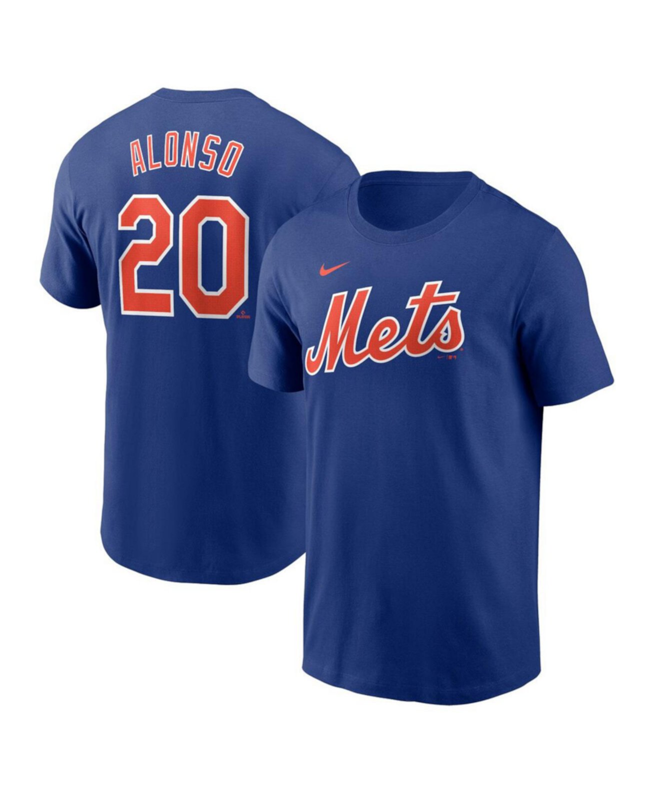 Nike Men's Pete Alonso Royal New York Mets Fuse Name Number T-Shirt Fanatics