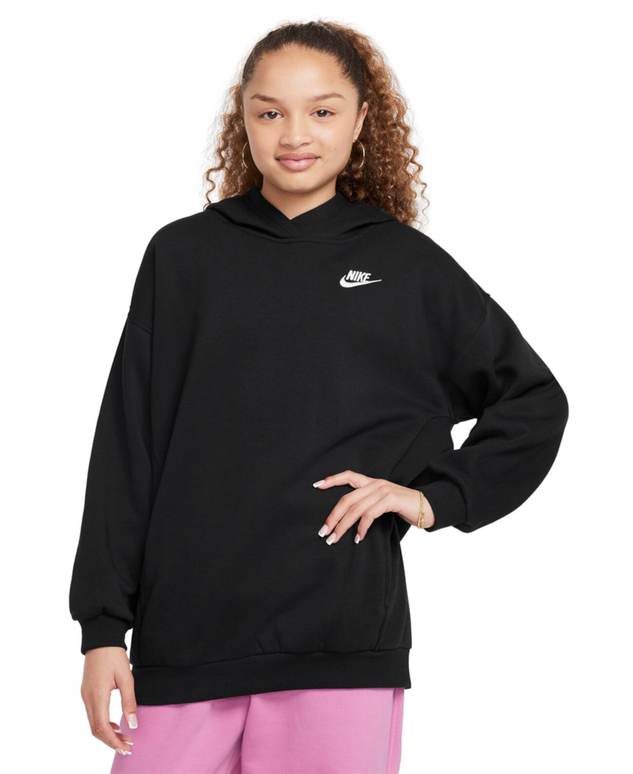 Детское Худи Nike Sportswear Club Fleece Оверсайз Nike