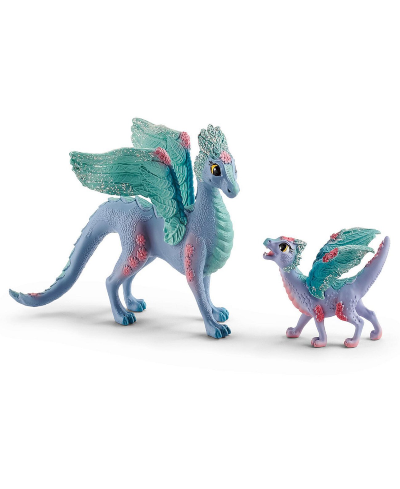 Bayala Blossom Dragon Mother Child Figurine Schleich