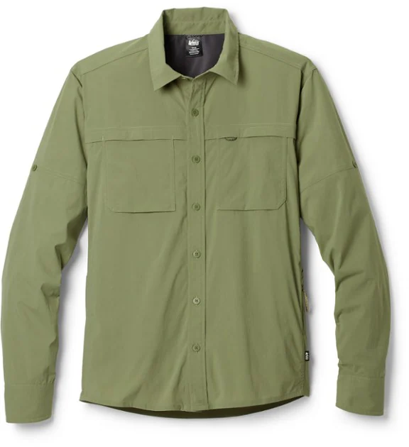 Sahara Long-Sleeve Solid Shirt - Men's REI Co-op