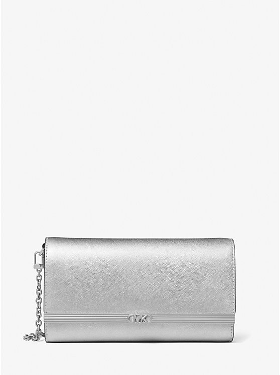 Сумка клатч Michael Kors Mona Large Metallic Saffiano Leather Michael Kors