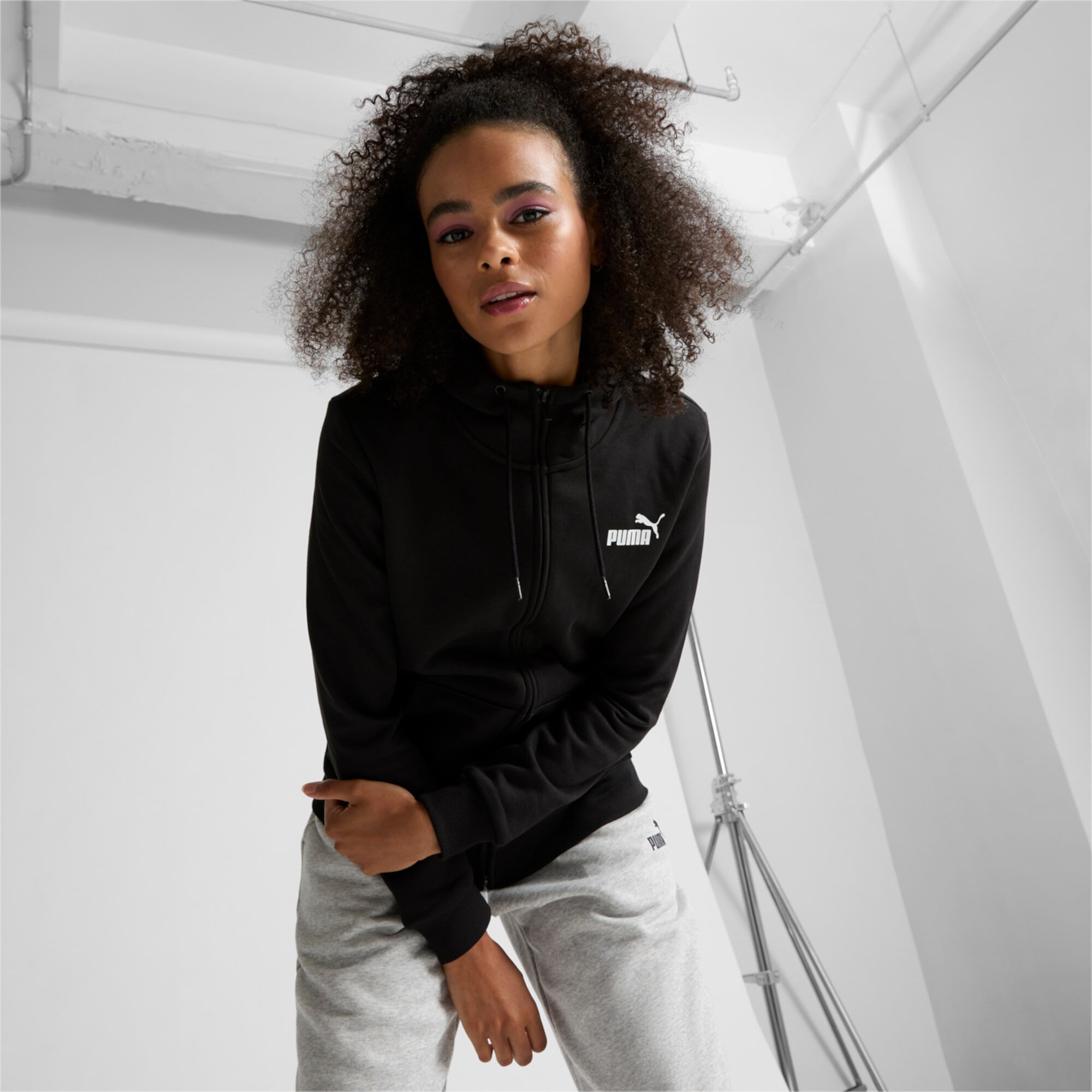 Женское Худи PUMA Essentials Full-Zip PUMA