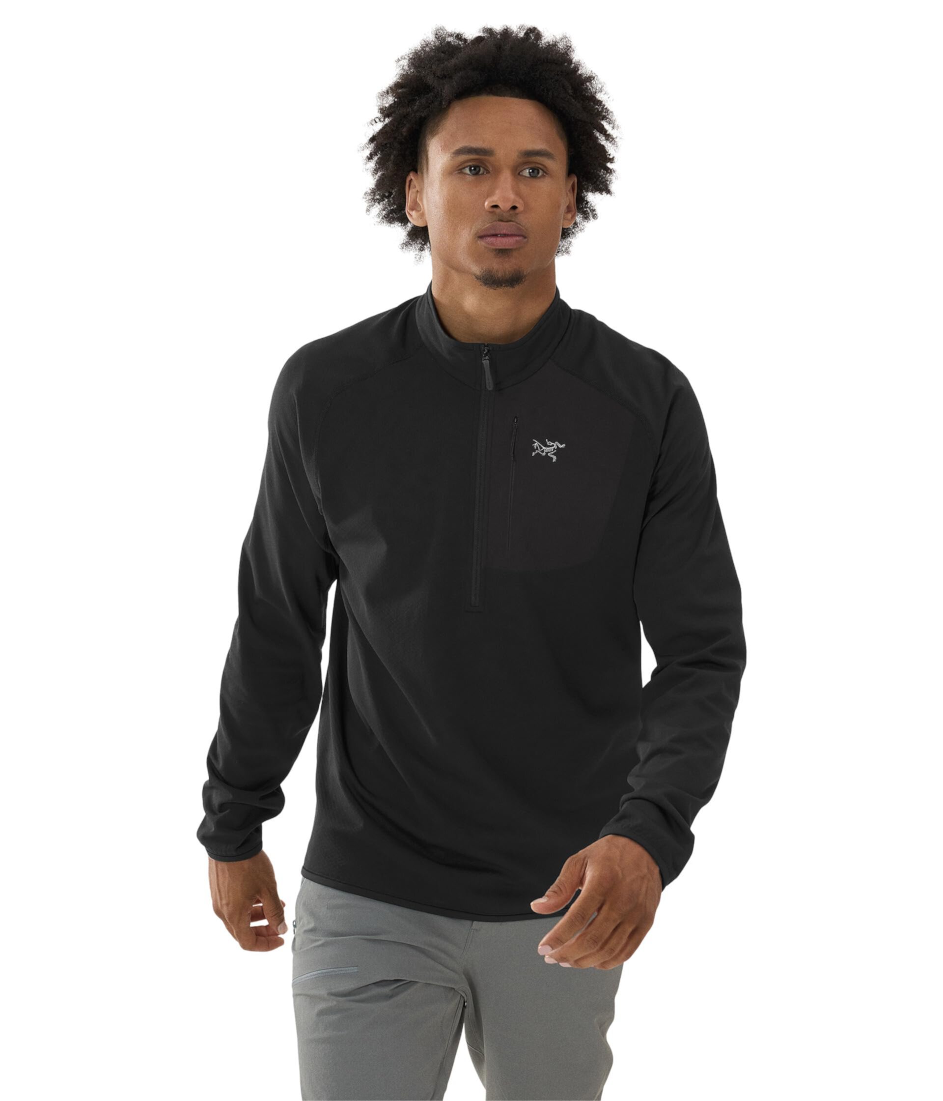 Флисовая куртка Arc'teryx Delta 1/2 Zip с карманом на молнии Arc'teryx