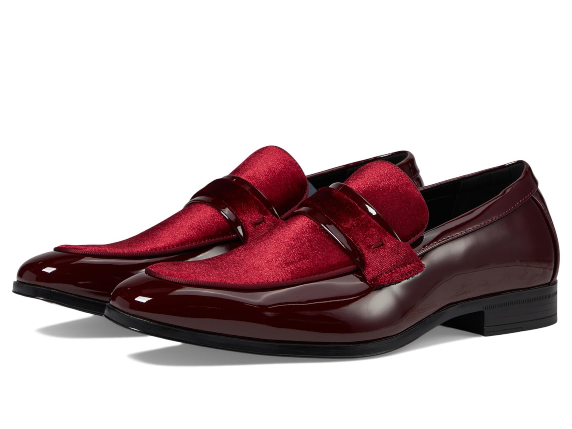 Мокасины Spratley Saddle Slip-On от Stacy Adams с текстильным верхом и комфортной стелькой из мемори-фома Stacy Adams