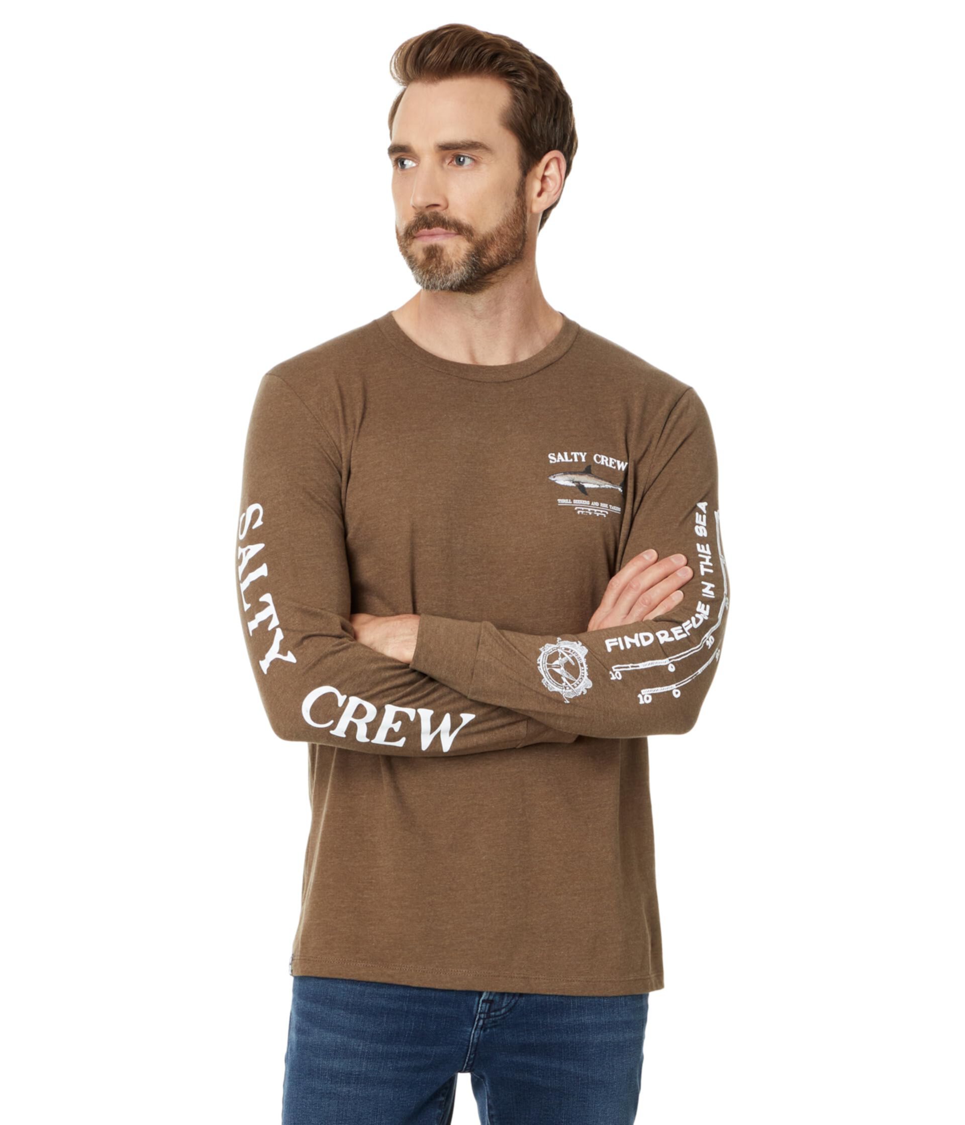 Мужская Футболка Salty Crew Bruce Standard Long Sleeve Tee Salty Crew