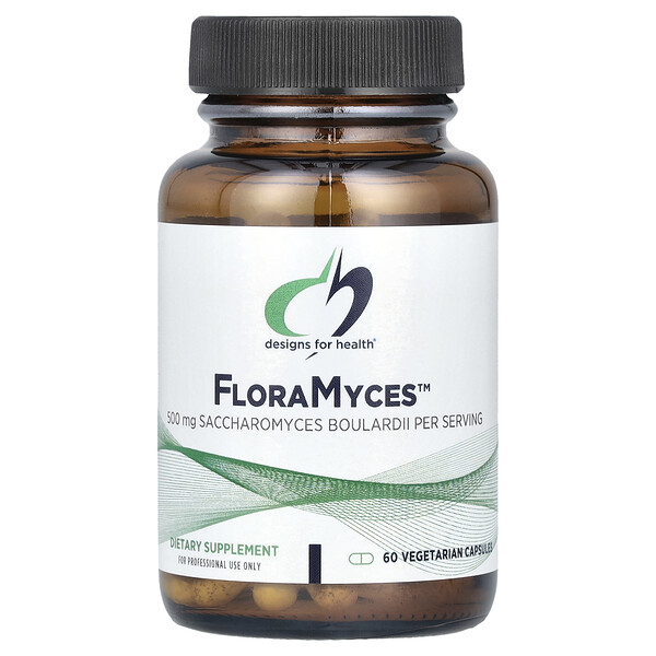 FloraMyces™, 60 Vegetarian Capsules Designs for Health