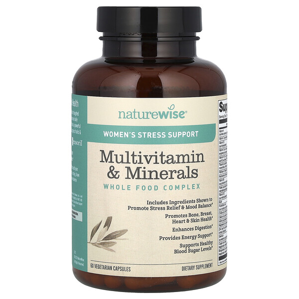 Women's Multivitamin & Minerals, 60 Vegetarian Capsules NatureWise