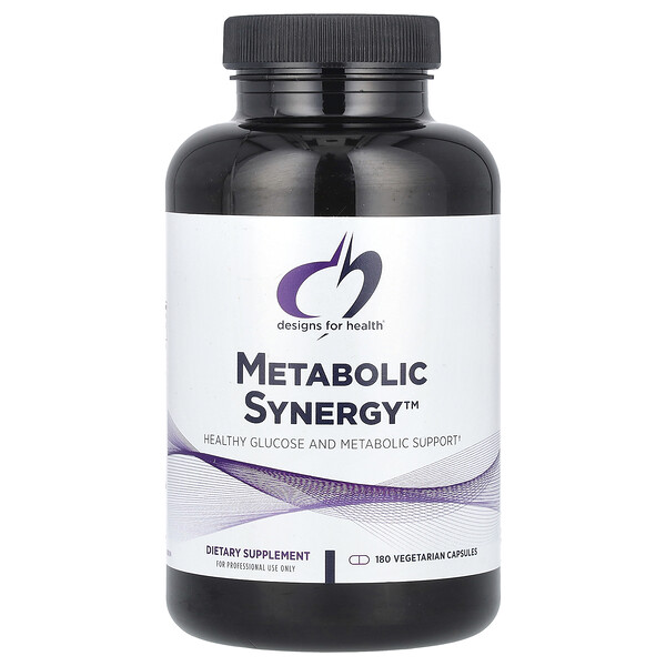 Metabolic Synergy™, 180 Vegetarian Capsules Designs for Health