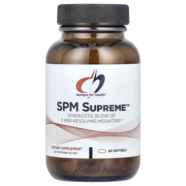 SPM Supreme™, 60 Softgels Designs for Health
