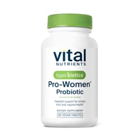 PRO-Women Probiotic -- 5 billion CFU - 60 Time Release Tablets (Таблетки с замедленным высвобождением) Vital Nutrients