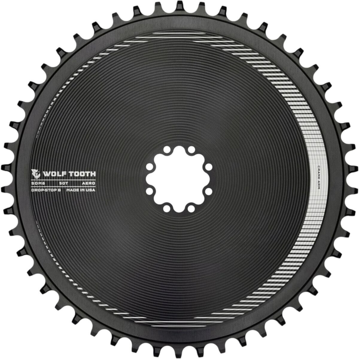 Звезда для велосипеда Wolf Tooth Components SRAM Compatible Direct Mount Aero Wolf Tooth Components