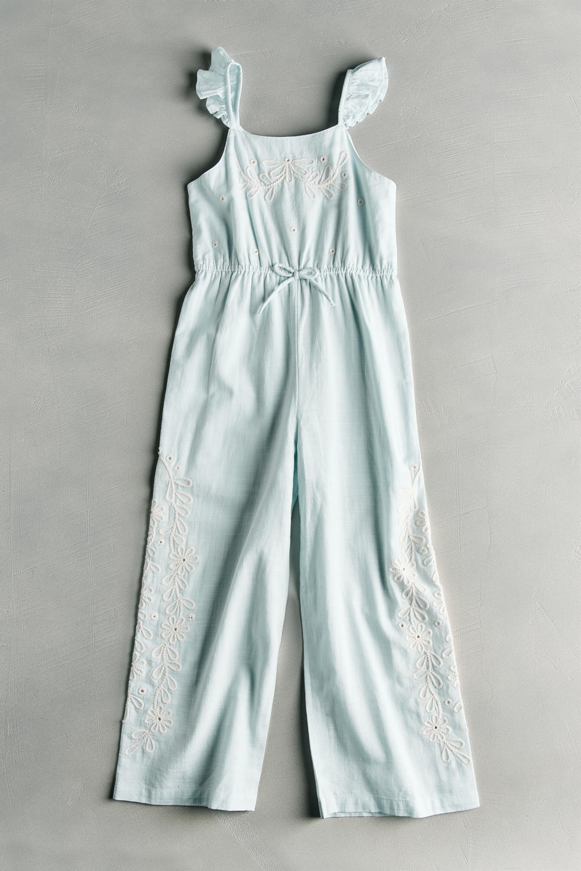 SEA NY EMBROIDERED LONG JUMPSUIT ZARA