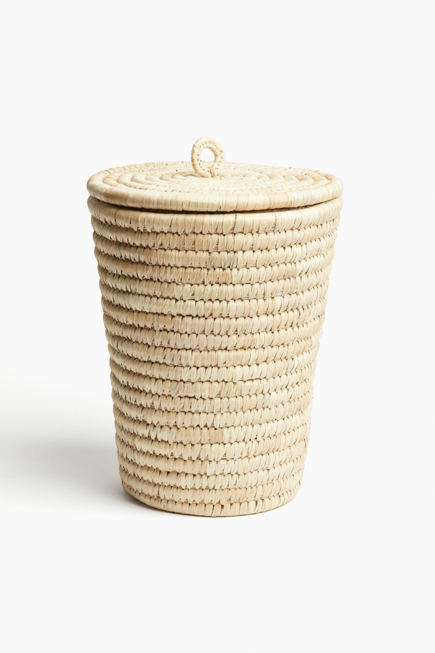 Braided Straw Wastebasket H&M