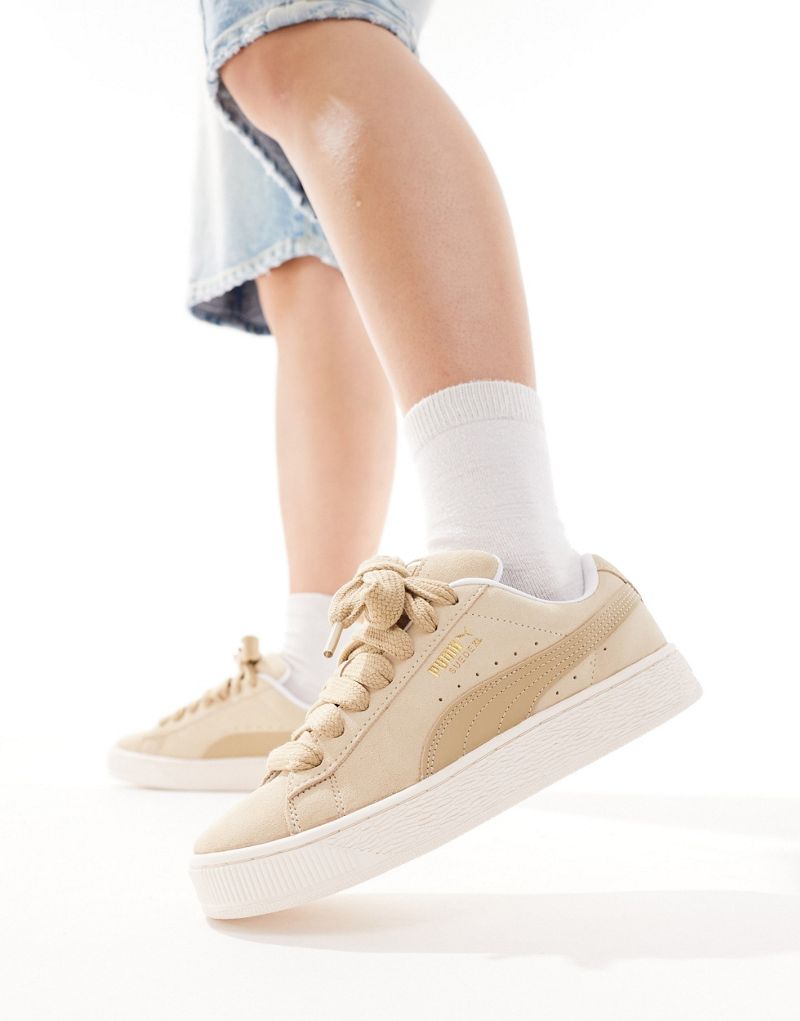 Puma Suede XL sneakers in light yellow PUMA